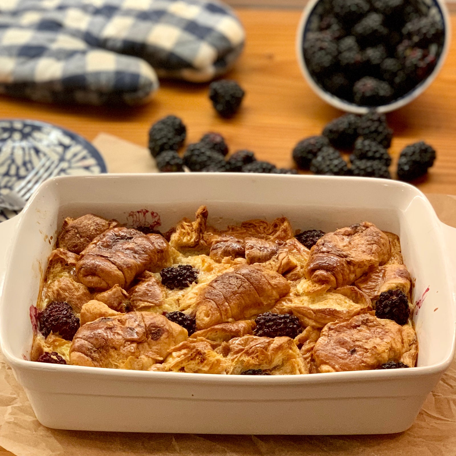 Croissant Bread Pudding