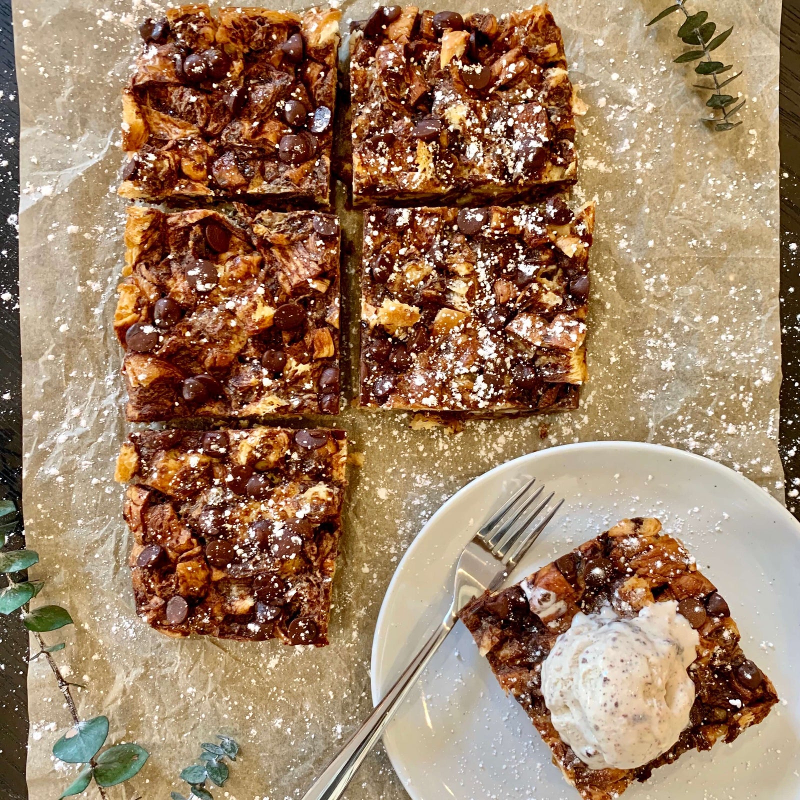 Chocolate Croissant Bars