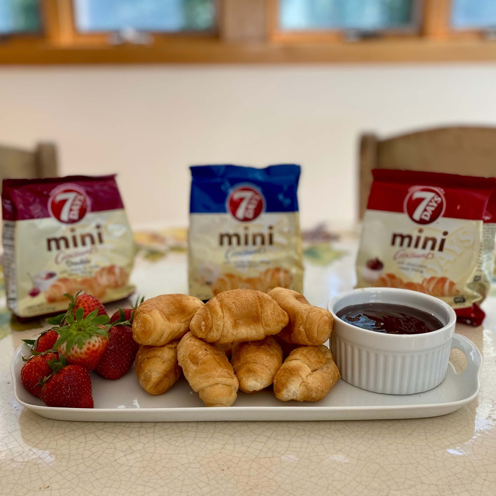 Mini Croissant Fondue