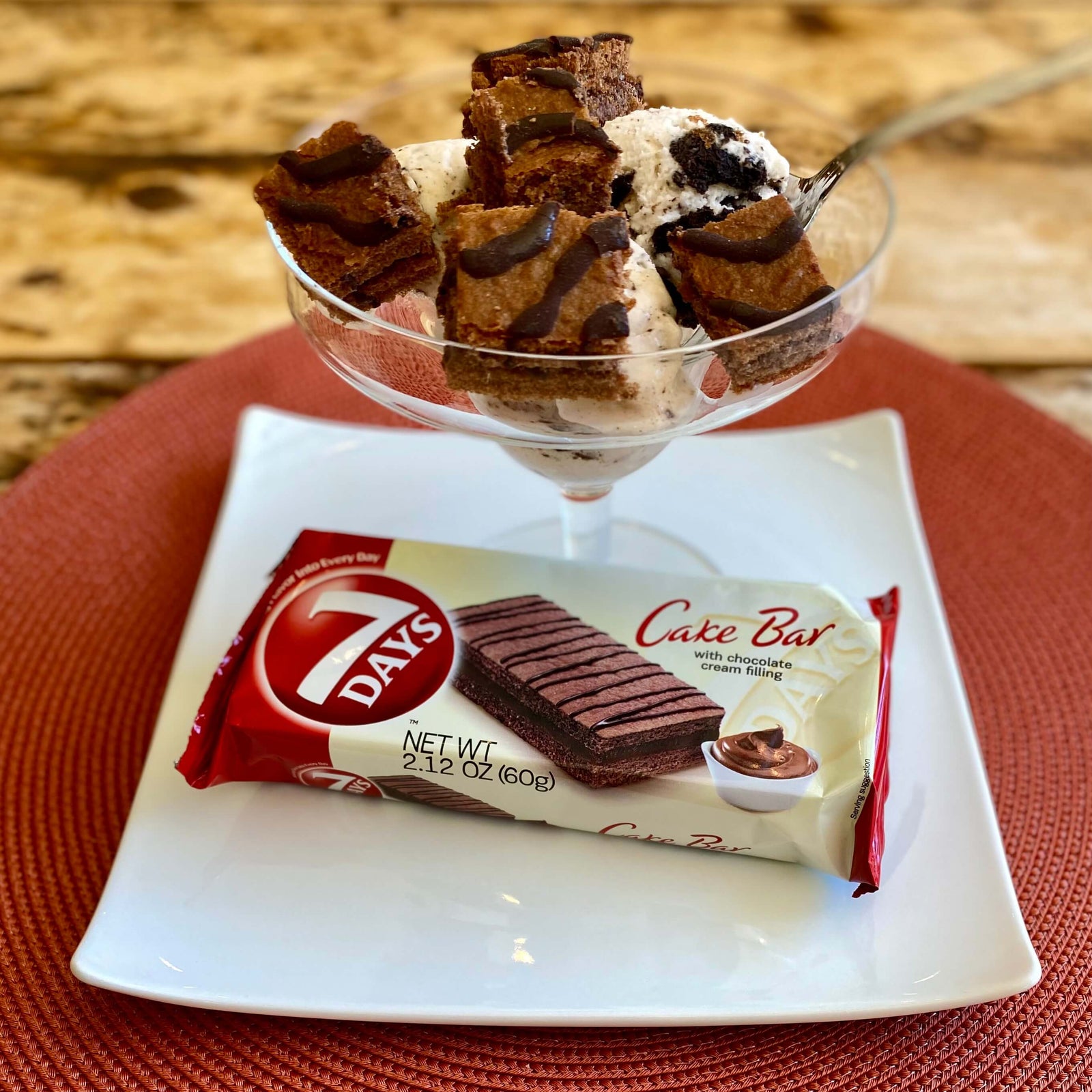 Chocolate Cake Bar Sundae