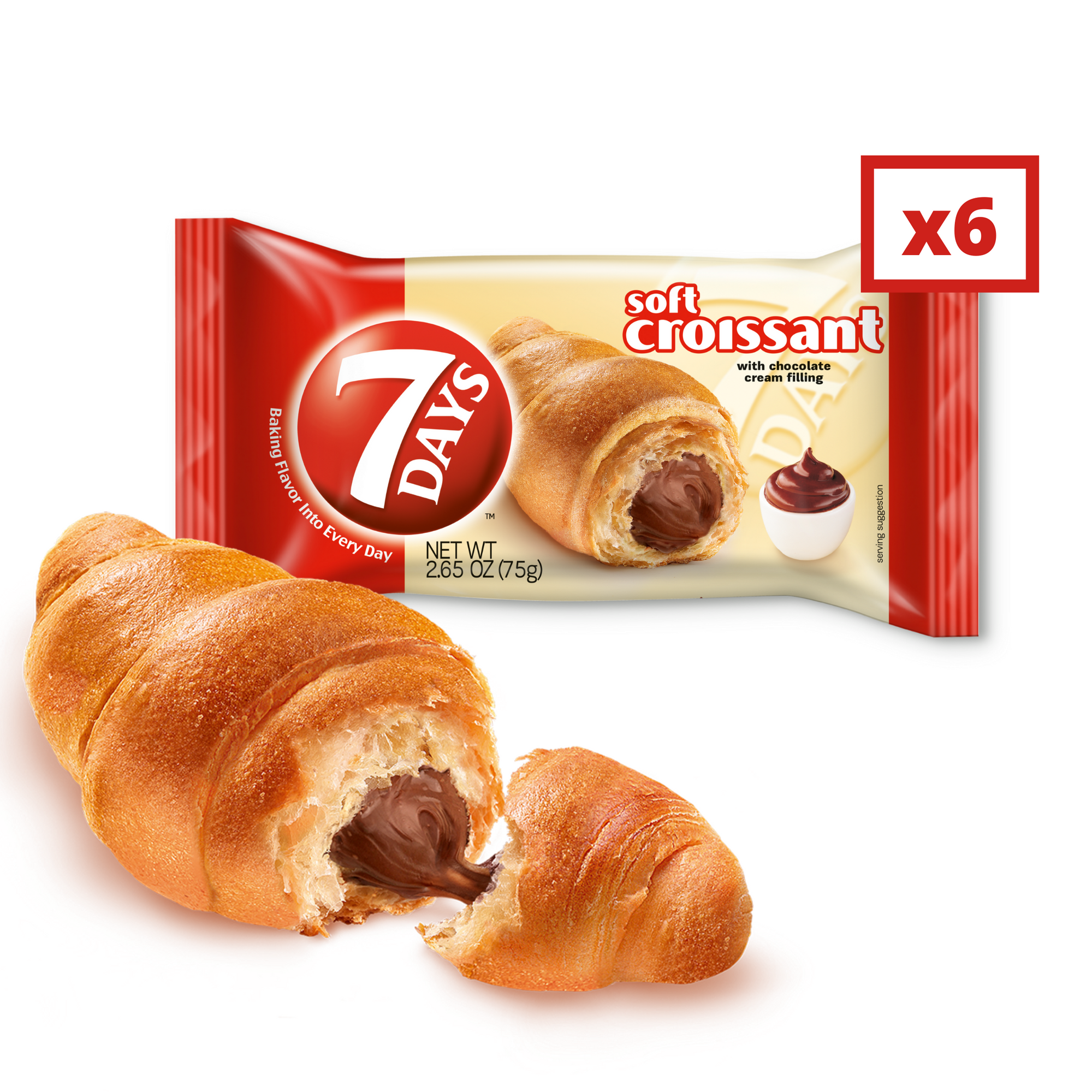 bundle pack with mini croissants, bagel chips, cake bars, and soft croissants
