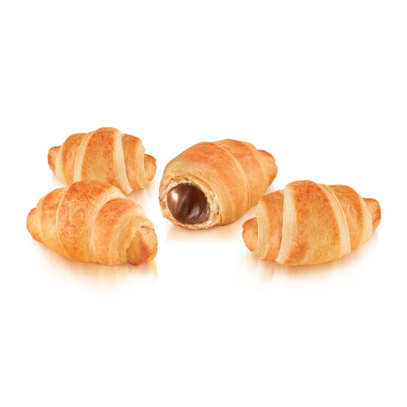 chocolate mini croissants in 6.53 oz bag