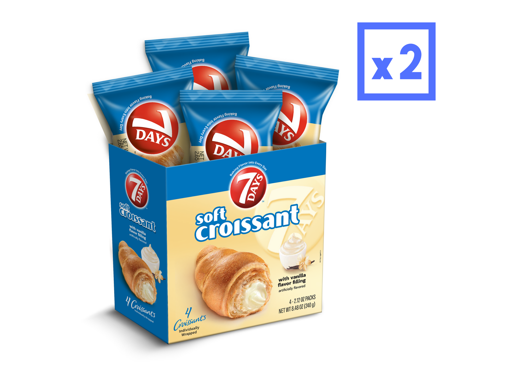 vanilla croissant starter pack