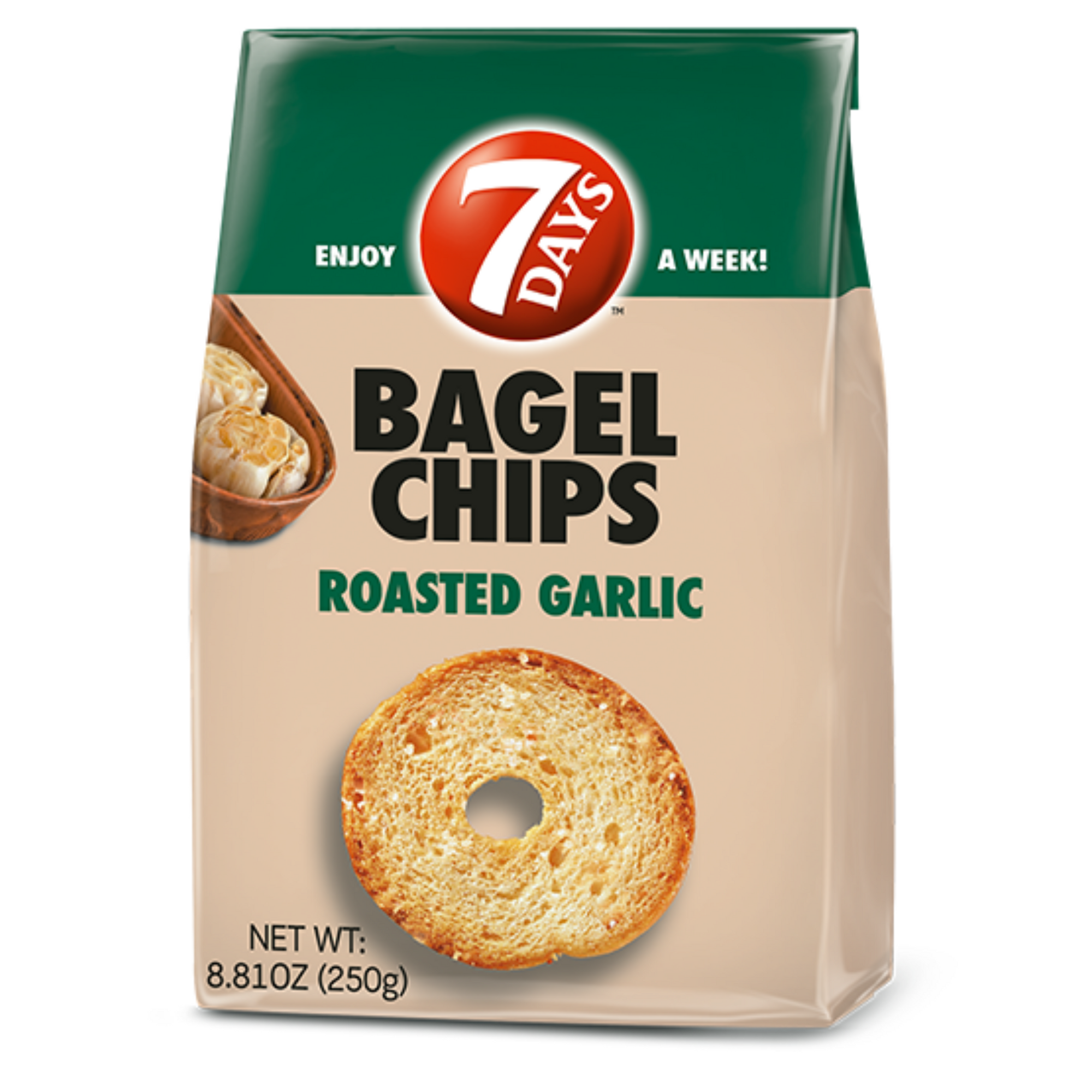 garlic bagel chips 8.81oz